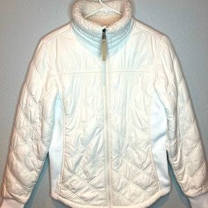 Prana Elsa Coat Puffy Bone White